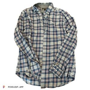 Banana republic slim fit Large flannel